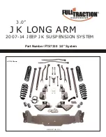 Preview for 1 page of Full Traction JK LONG ARM User Manual