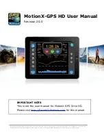 Fullpower MotionX-GPS HD User Manual предпросмотр