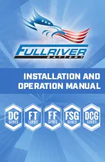 Предварительный просмотр 1 страницы Fullriver Battery DC Series Installation And Operation Manual