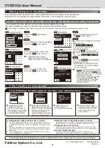 Предварительный просмотр 4 страницы Fulltime System FTS-5200 Series User Manual