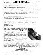 Preview for 2 page of Fulltone Full-Drive1 Manual