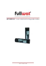 Fullwat LIR18650-34 Quick Start Manual preview