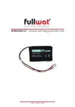 Fullwat LP803450-CI Quick Start Manual preview