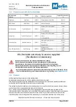 Предварительный просмотр 29 страницы Fullwood M2erlin Operating Instructions For Safe Use