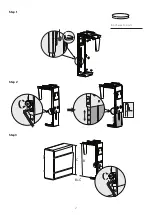 Предварительный просмотр 3 страницы fully Fully Swivel CPU Holder Assembly Instructions