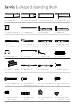 Предварительный просмотр 6 страницы fully Jarvis L-shaped standing desk Assembly Instructions Manual