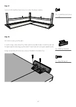 Предварительный просмотр 20 страницы fully Jarvis L-shaped standing desk Assembly Instructions Manual