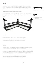 Предварительный просмотр 22 страницы fully Jarvis L-shaped standing desk Assembly Instructions Manual