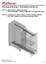 Fulterer FR 771 Mounting Instruction preview