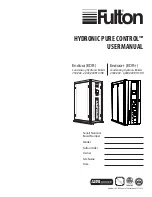 Preview for 1 page of FULTON HYDRONIC PURE CONTROL Endura User Manual