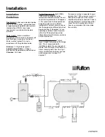 Предварительный просмотр 25 страницы FULTON PDWH1000 Installation, Operation And Maintanance Manual