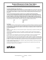 Preview for 89 page of FULTON PHW 1000 Installation, Operation And Maintenance Manual