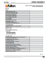 Preview for 107 page of FULTON VSRT Series Installation, Operation And Maintenance Manual