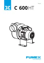 Preview for 1 page of Fumex C 600HT Manual