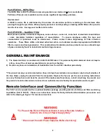 Preview for 4 page of Fumex FA5-1 Series Operation Manual