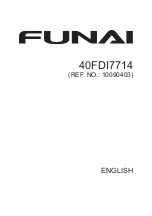 FUNAI 10090403 Manual preview