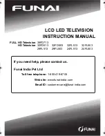 Preview for 1 page of FUNAI 24FL503 Instruction Manual