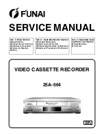 FUNAI 25A-664 Service Manual preview