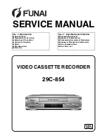 Предварительный просмотр 1 страницы FUNAI 29C-854 Service Manual