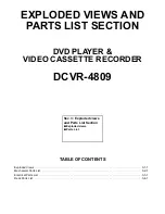 Preview for 77 page of FUNAI DCVR-4809 Service Manual