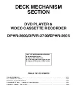 Предварительный просмотр 59 страницы FUNAI DPVR-2600 Service Manual