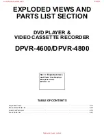 Preview for 80 page of FUNAI DPVR-4600 Service Manual