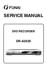 FUNAI DR-A2635 Service Manual preview