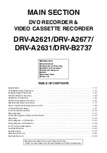 Preview for 2 page of FUNAI DRV-A2621 Service Manual