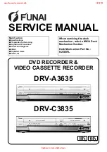 Предварительный просмотр 1 страницы FUNAI DRV-A3635 Service Manual