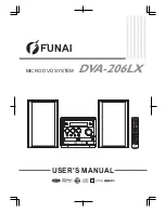 Предварительный просмотр 1 страницы FUNAI DVA-206LX User Manual