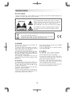 Предварительный просмотр 3 страницы FUNAI DVA-206LX User Manual