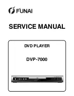 FUNAI DVP-7000 Service Manual preview