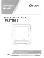 FUNAI F13TRG1 Owner'S Manual preview