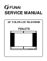 FUNAI F20LCTE Service Manual preview