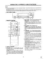 Предварительный просмотр 8 страницы FUNAI F260LA Owner'S Manual