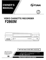 Предварительный просмотр 1 страницы FUNAI F2860M Owner'S Manual