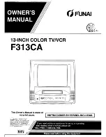 FUNAI F313CA Owner'S Manual preview