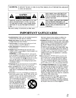 Preview for 2 page of FUNAI F319CA Owner'S Manual