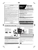 Предварительный просмотр 5 страницы FUNAI F413TB, F419TB Owner'S Manual