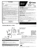 Preview for 1 page of FUNAI F419TA Owner'S Manual