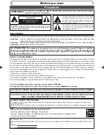 Preview for 2 page of FUNAI FDR-90E Owner'S Manual