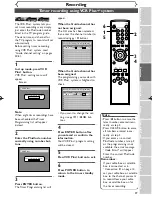 Preview for 39 page of FUNAI FDR-90E Owner'S Manual