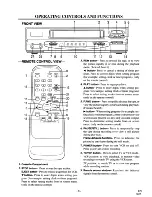 Предварительный просмотр 8 страницы FUNAI FE426G Owner'S Manual