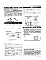 Предварительный просмотр 11 страницы FUNAI FE426G Owner'S Manual