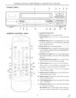 Предварительный просмотр 8 страницы FUNAI FV2161 Owner'S Manual