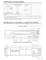 Preview for 6 page of FUNAI FV4251 Owner'S Manual