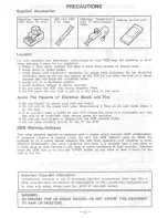 Предварительный просмотр 5 страницы FUNAI LC-940 Owner'S Manual