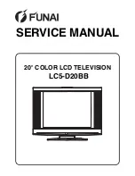 Preview for 1 page of FUNAI LC5-D20BB Service Manual