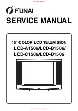 FUNAI LCD-A1506 Service Manual предпросмотр