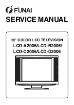 FUNAI LCD-A2006 Service Manual preview